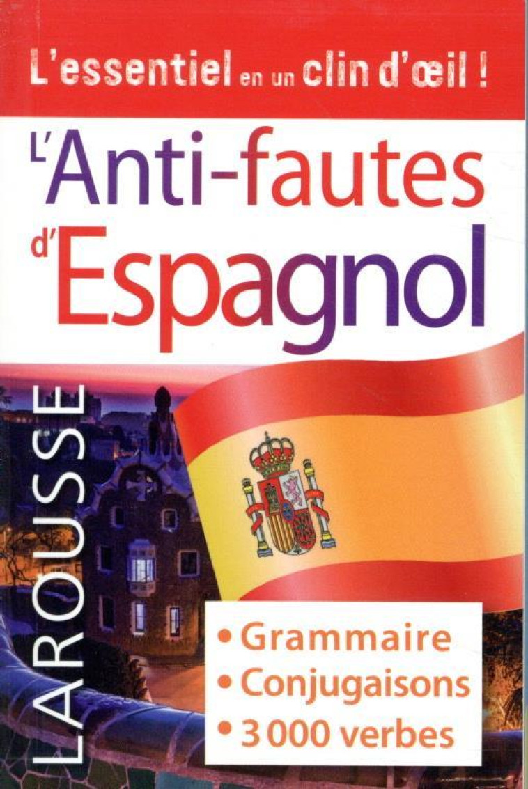 ANTI-FAUTES ESPAGNOL - XXX - LAROUSSE