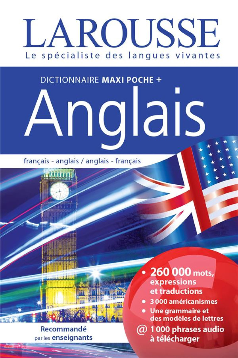 DICTIONNAIRE LAROUSSE MAXI POCHE PLUS ANGLAIS - XXX - LAROUSSE