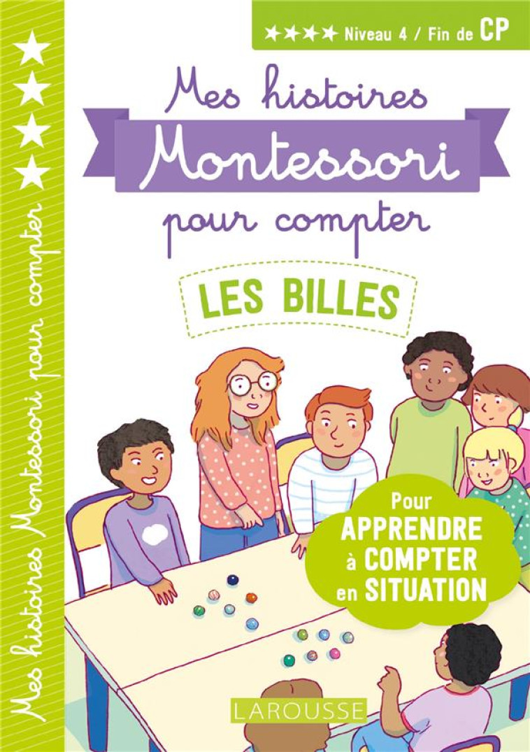 LES BILLES MES PREMIERES HISTOIRES A COMPTER - URVOY DELPHINE - LAROUSSE