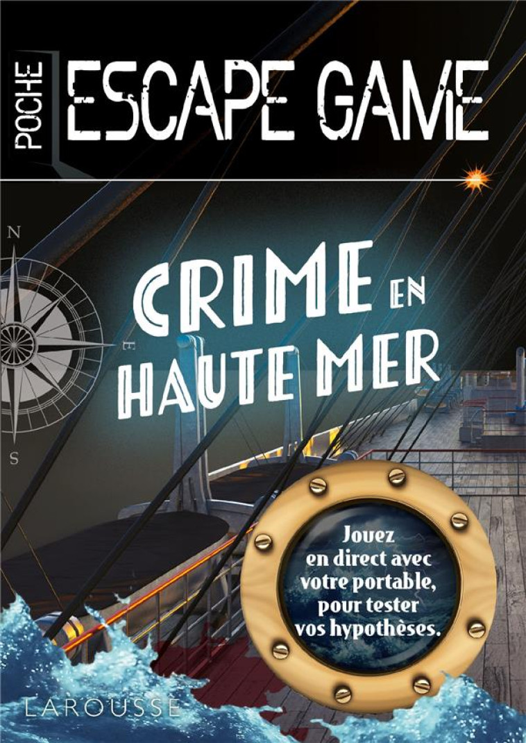 CRIME EN HAUTE -ESCAPE DE GAME DE POCHE  - - TRENTI NICOLAS - LAROUSSE