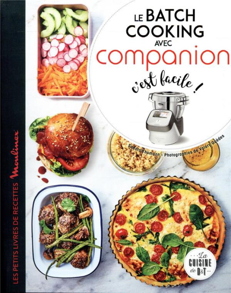 LE BATCH COOKING AVEC COMPANION C-EST FACILE ! - THOMANN/GUEDES - LAROUSSE