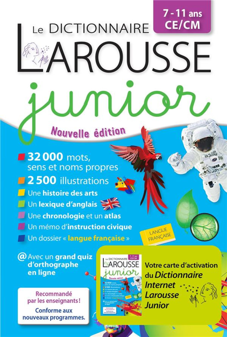 DICTIONNAIRE JUNIOR BIMEDIA - COLLECTIF - LAROUSSE