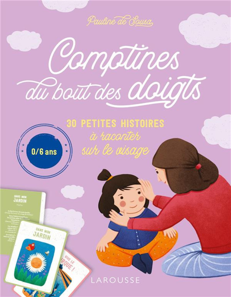 COMPTINES DU BOUT DES DOIGTS - DE SOUSA/POIRIER - LAROUSSE