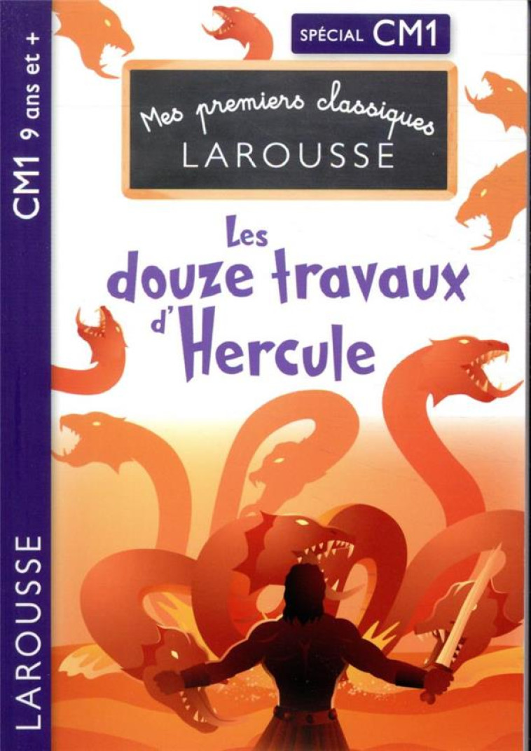 PREMIERS CLASSIQUES LAROUSSE LES DOUZE TRAVAUX D-HERCULE CM1 - COLLECTIF - LAROUSSE