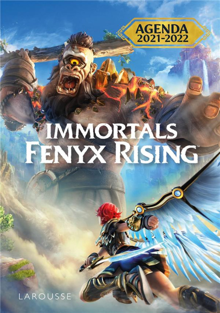 AGENDA SCOLAIRE IMMORTALS FENYX RISING - COLLECTIF - NC