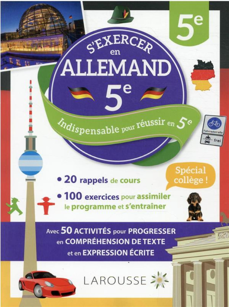 CAHIER LAROUSSE ALLEMAND 5E - COLLECTIF - LAROUSSE