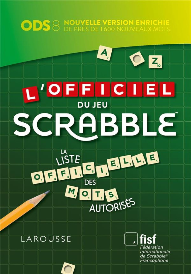 OFFICIEL DU SCRABBLE - PRIME ETE STICKERS - XXX - LAROUSSE