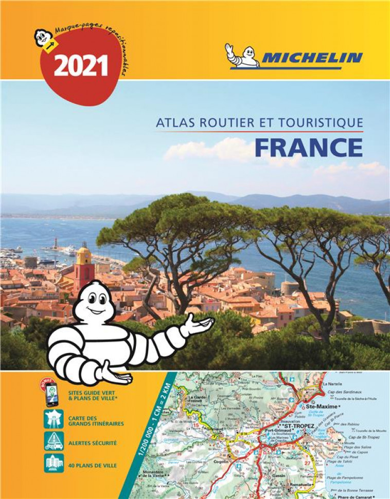 ATLAS ROUTIER FRANCE 2021 (A4-SPIRALE) - XXX - MICHELIN