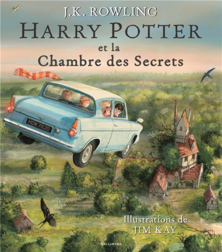 HARRY POTTER ET CHAMBRE DES SECRETS ILLUSTR - ROWLING/KAY - Gallimard-Jeunesse