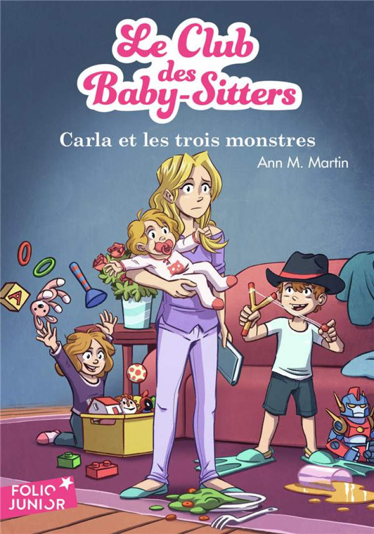 LE CLUB DES BABY-SITTERS-5. CARLA ET LES TR OIS MONSTRES - MARTIN/FRIHA - Gallimard-Jeunesse