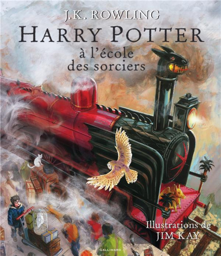 HARRY POTTER ECOLE DES SORCIERS ILLUSTR - ROWLING/KAY - Gallimard-Jeunesse