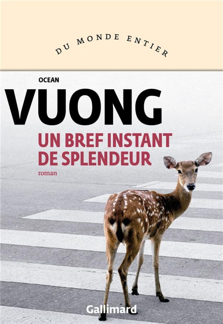 UN BREF INSTANT DE SPLENDEUR - VUONG OCEAN - GALLIMARD