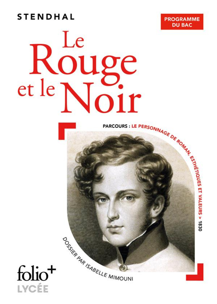 LE ROUGE ET LE NOIR - STENDHAL - GALLIMARD