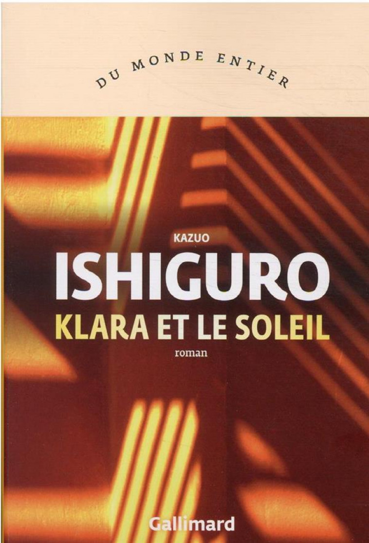 KLARA ET LE SOLEIL - ISHIGURO KAZUO - GALLIMARD