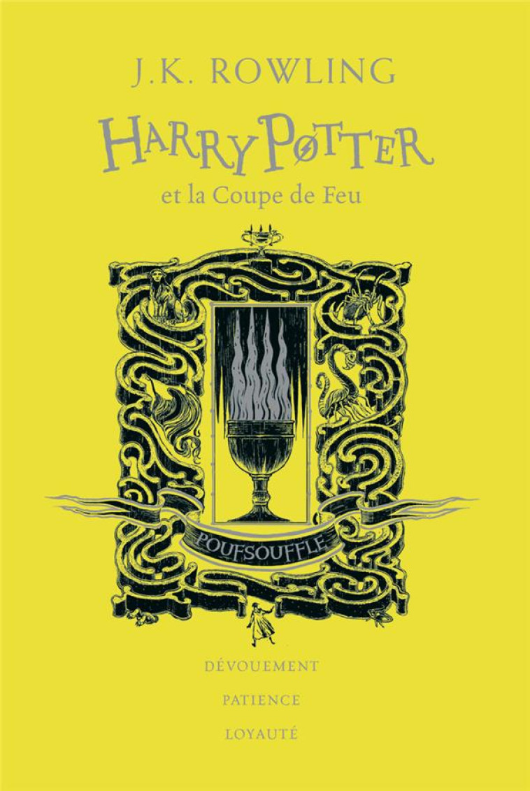 HARRY POTTER ET LA COUPE DE FEU - EDITION POUFSOUFFLE - ROWLING/PINFOLD - GALLIMARD