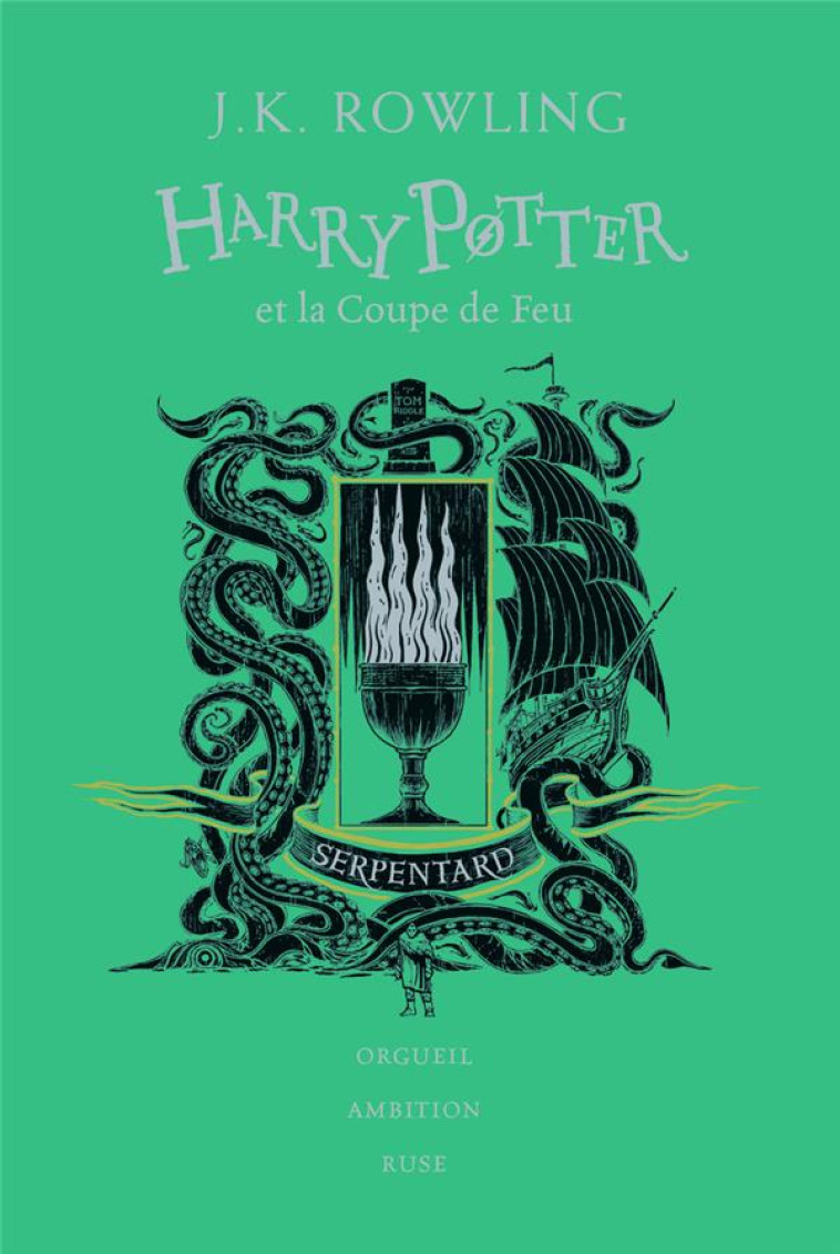 HARRY POTTER ET LA COUPE DE FEU - EDITION SERPENTARD - ROWLING/PINFOLD - GALLIMARD