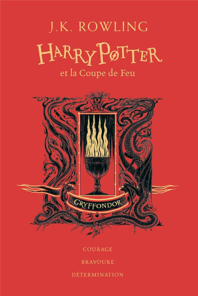 HARRY POTTER ET LA COUPE DE FEU - EDITION GRYFFONDOR - ROWLING/PINFOLD - GALLIMARD