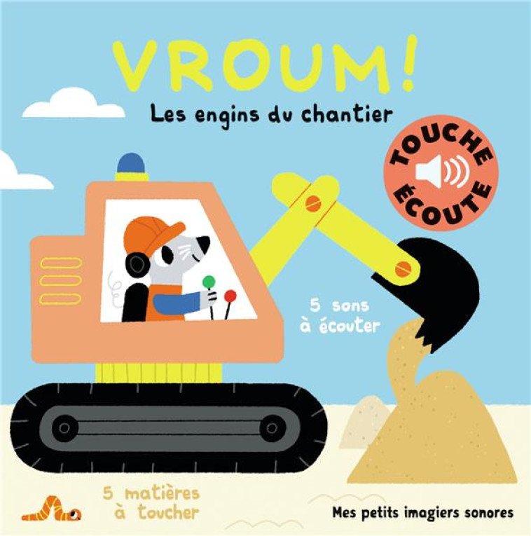 VROUM, LES ENGINS DU CHANTIER - BILLET MARION - GALLIMARD