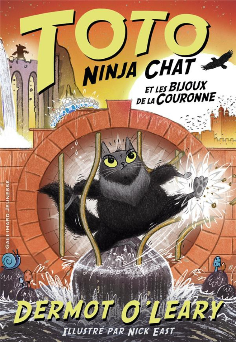 TOTO NINJA CHAT ET LES BIJOUX DE LA COURONNE - O-LEARY/EAST - GALLIMARD