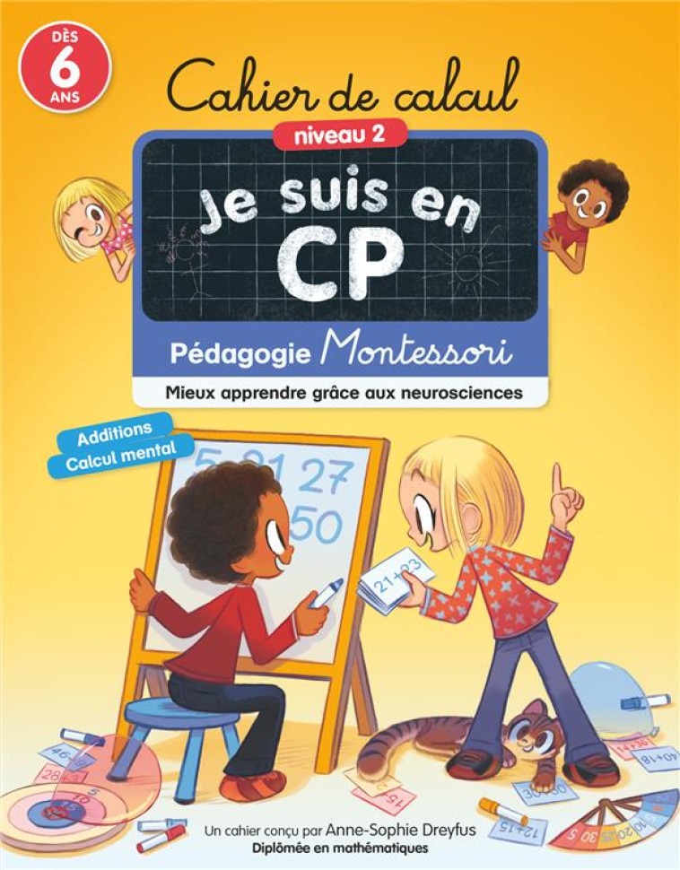 CAHIER DE CALCUL - NIVEAU 2 - JE SUIS EN CP - DREYFUS/RISTORD - FLAMMARION