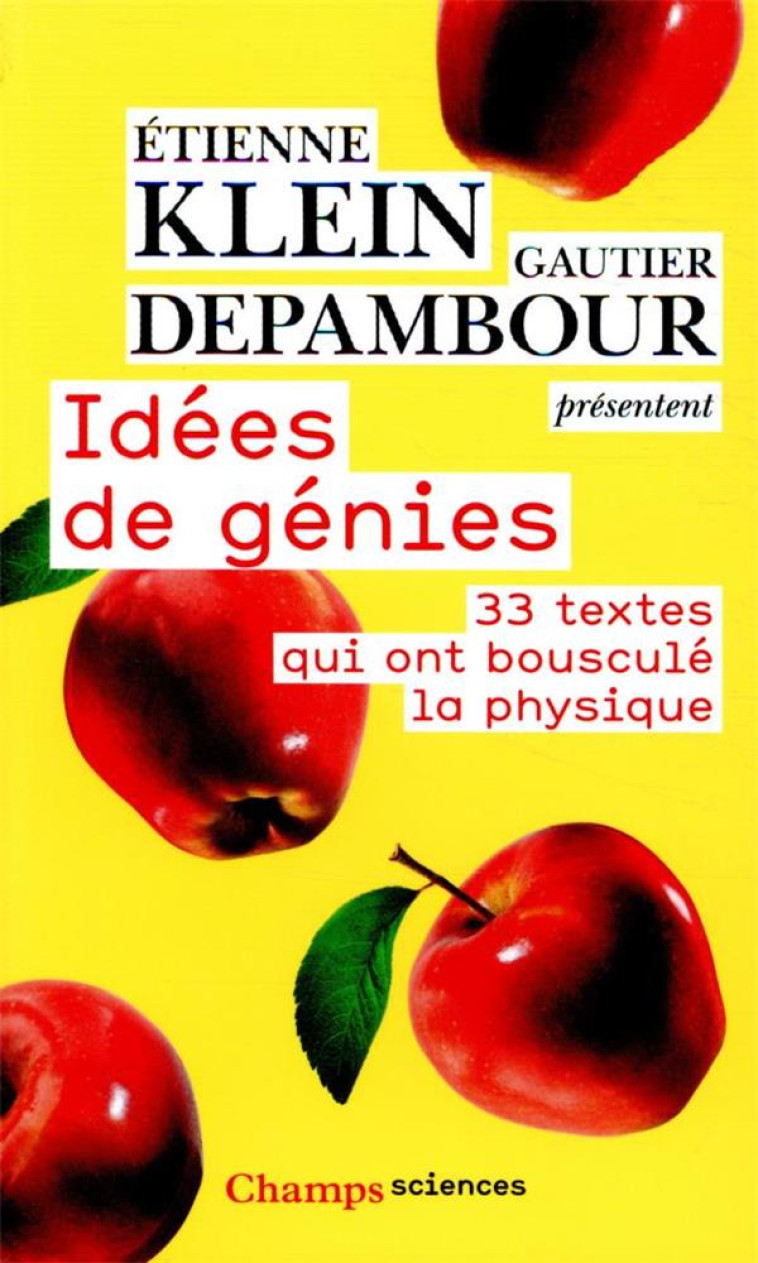 IDEES DE GENIES - KLEIN/DEPAMBOUR - FLAMMARION