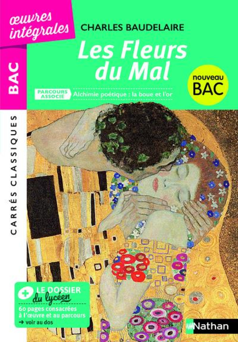 LES FLEURS DU MAL - CHARLES BEAUDELAIRE - COLLECTIF - CLE INTERNAT