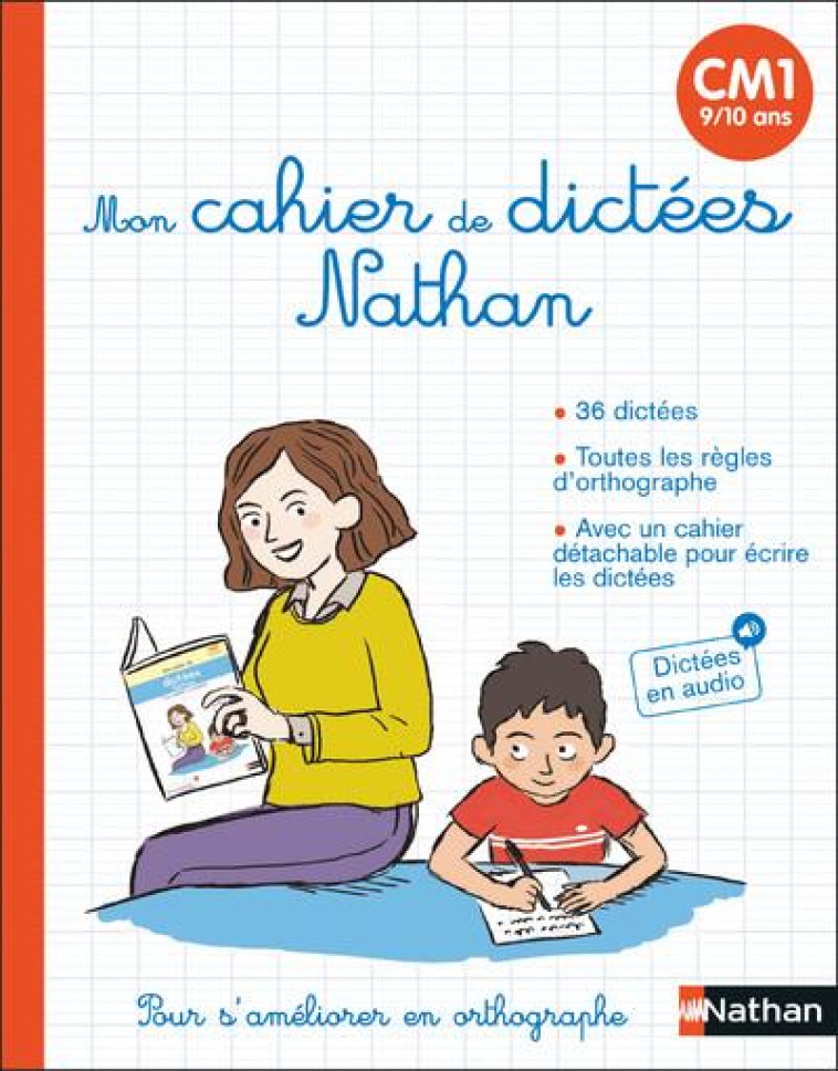 NATHAN DICTEES CM1 - GINET SYLVIE - CLE INTERNAT