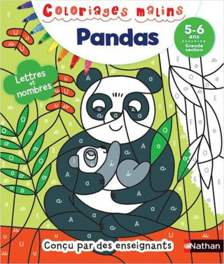 PANDAS:LETTRES ET NOMBRES GS - NIDELET/LAPEYRE - CLE INTERNAT