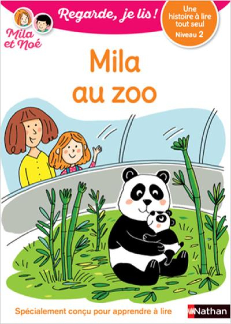 MILA AU ZOO N2- UNE HISTOIRE A LIRE TOUT SEUL - BATTUT/PIFFARETTI - CLE INTERNAT