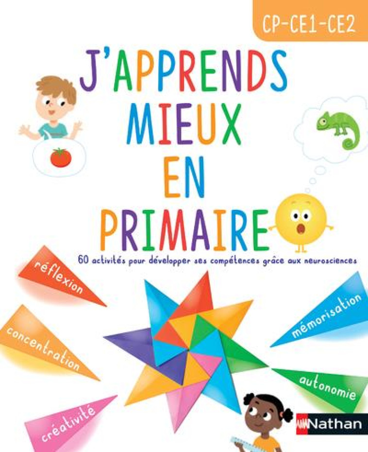 J-APPRENDS MIEUX EN PRIMAIRE - 58 ACTIVITES POUR DEVELOPPER SES COMPETENCES EXECUTIVES - POBELLE/ROUX - CLE INTERNAT