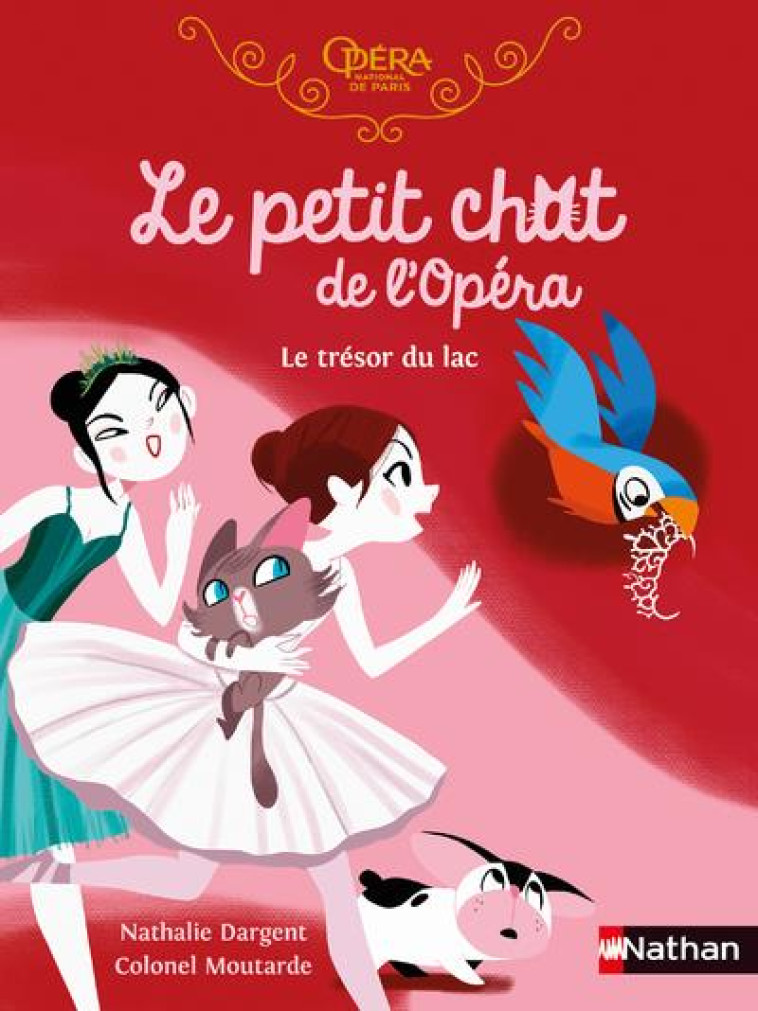 LE PETIT CHAT DE L-OPERA : LE TRESOR DU LAC - DARGENT - CLE INTERNAT