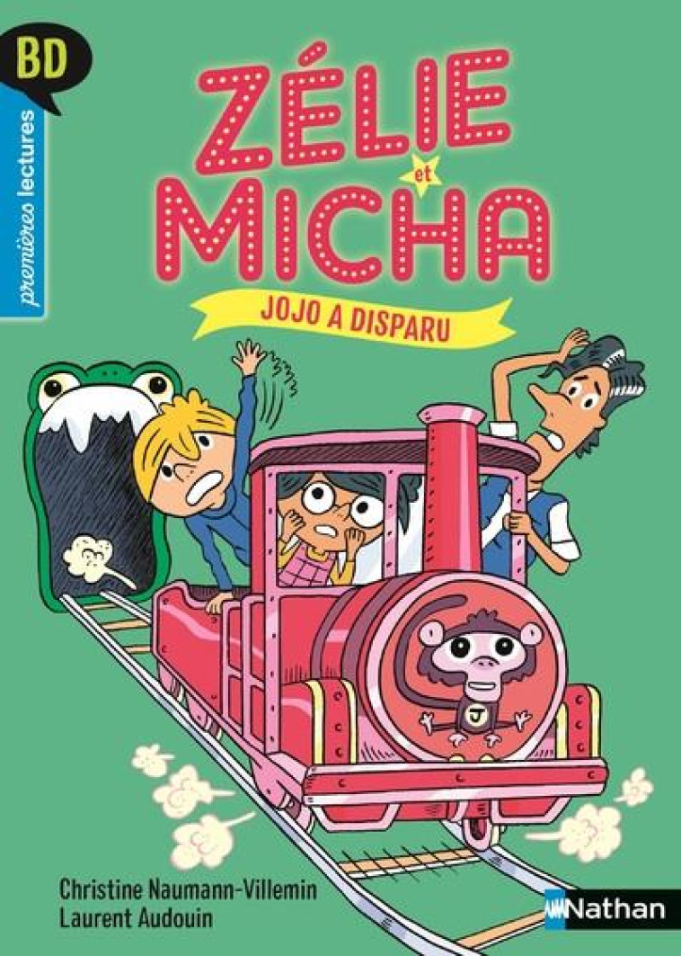 ZELIE ET MICHA : JOJO A DISPARU ! - BD PREMIERES LECTURES - - NAUMANN-VILLEMIN - CLE INTERNAT