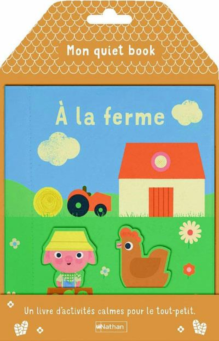 MON QUIET BOOK A LA FERME - GEIS PATRICIA - CLE INTERNAT