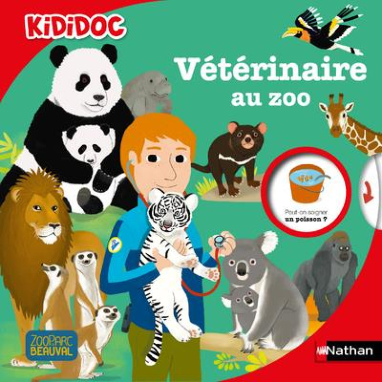 VETERINAIRE AU ZOO - KIDIDOC - CONVERT HELENE - CLE INTERNAT