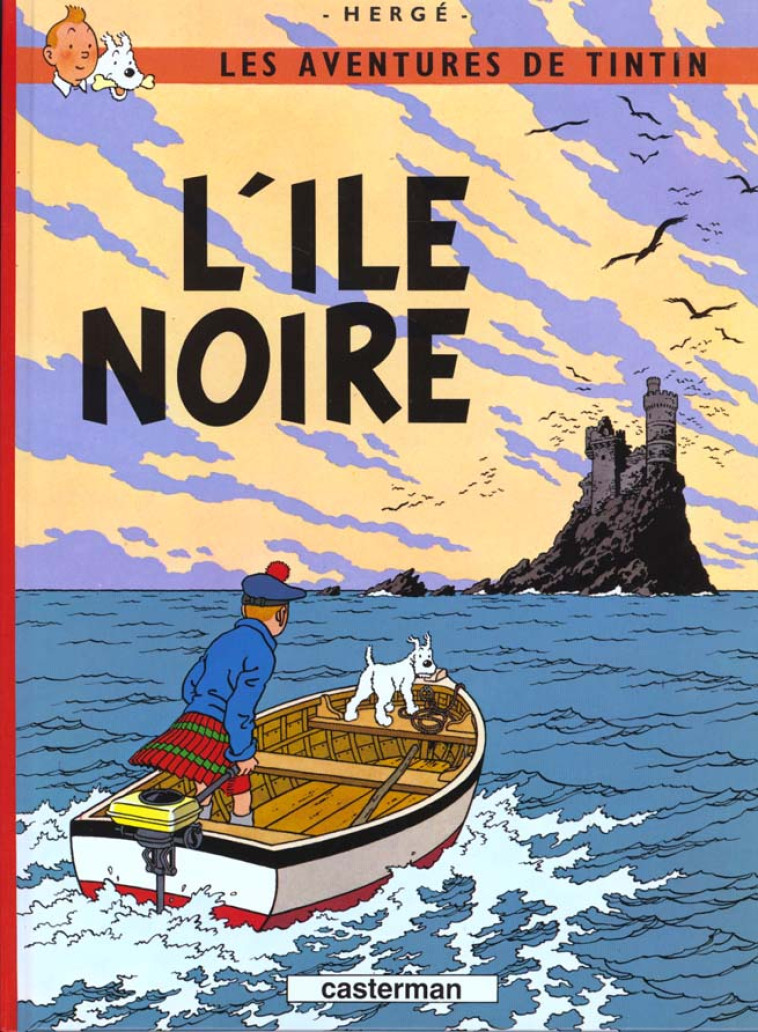 ILE NOIRE - HERGE - CASTERMAN