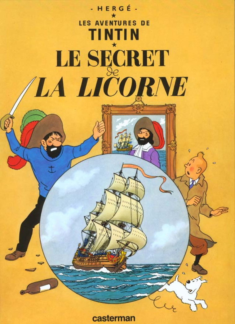 SECRET DE LA LICORNE - HERGE - CASTERMAN