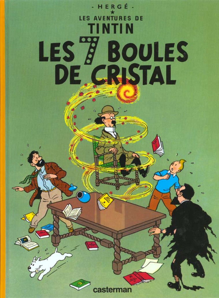 7 BOULES CRISTAL - HERGE - CASTERMAN