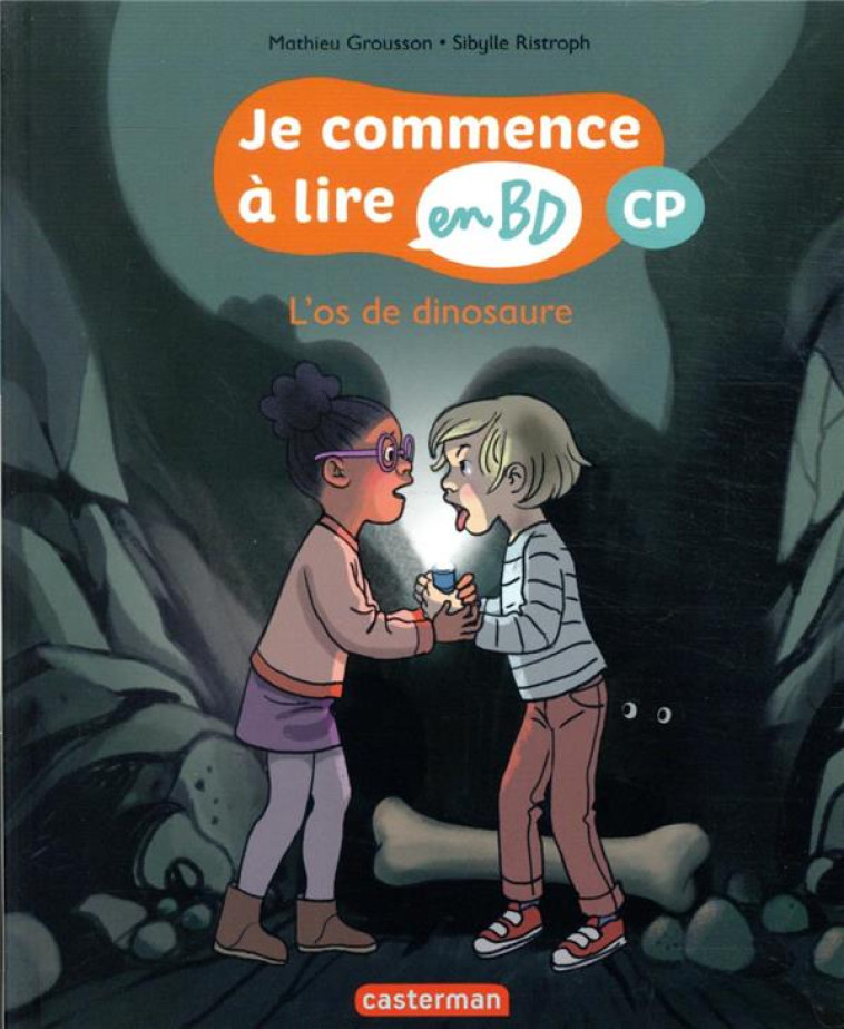 L-OS DE DINOSAURE-JE COMMENCE A LIRE EN BD - CP T9 - - GROUSSON/RISTROPH - CASTERMAN