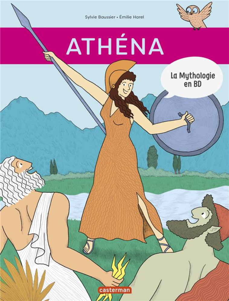 LA MYTHOLOGIE EN BD T11 - ATHENA - BAUSSIER/HAREL - CASTERMAN