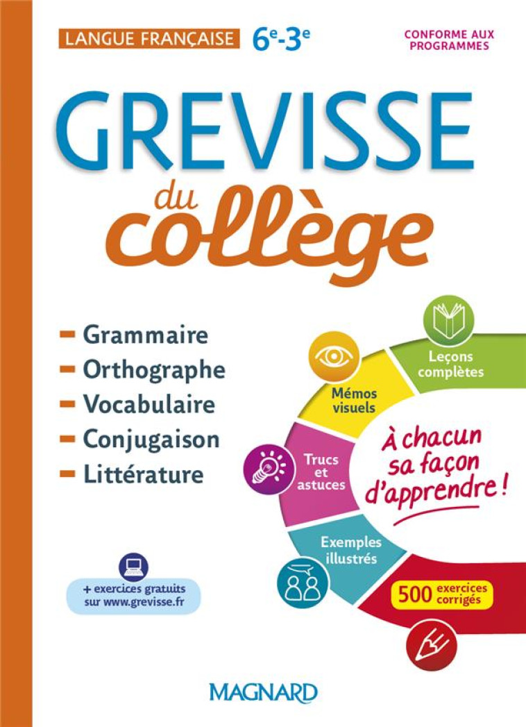 GREVISSE DU COLLEGE - GAILLARD/MOKRANI - MAGNARD