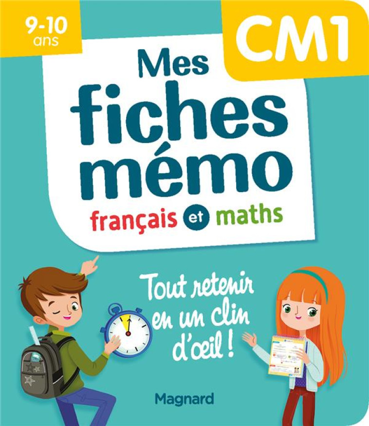 MES FICHES MEMO CM1 FRAN?AIS MATHS - CEARD/WALTER - MAGNARD