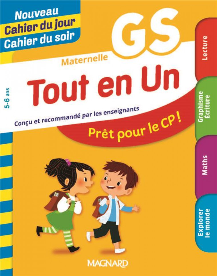 NOUVEAU CAHIER DU JOUR / CAHIER DU SOIR - TOUT EN UN GS - GARNIER/CHAUVET - MAGNARD