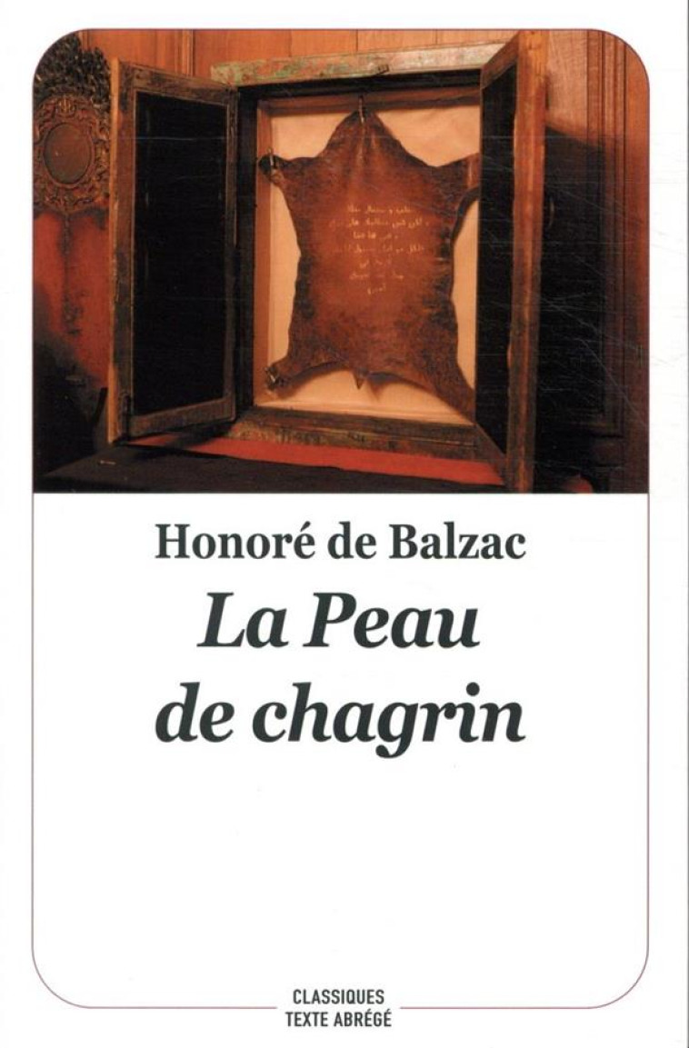 LA PEAU DE CHAGRIN NOUVELLE EDITION - DE BALZAC HONORE - EDL