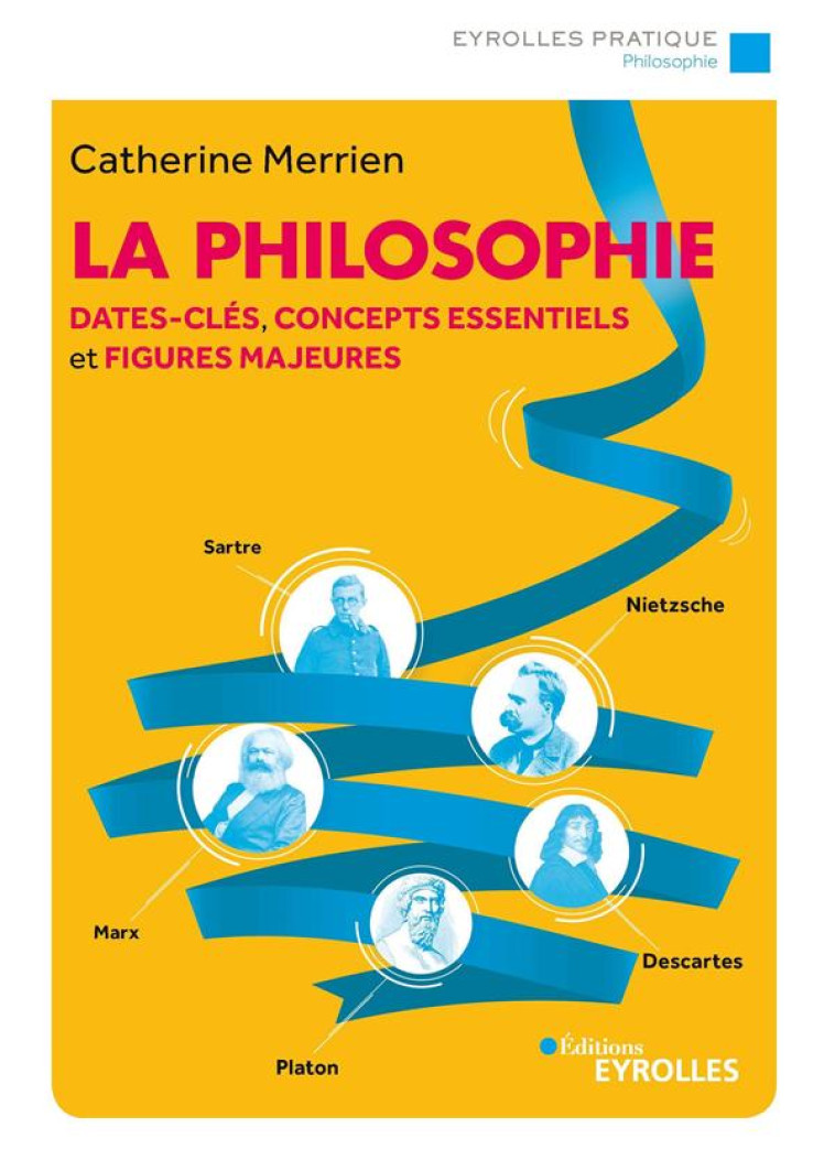 LA PHILOSOPHIE - DATES-CLES, CONCEPTS ESSENTIELS ET FIGURES MAJEURES - MERRIEN CATHERINE - EYROLLES