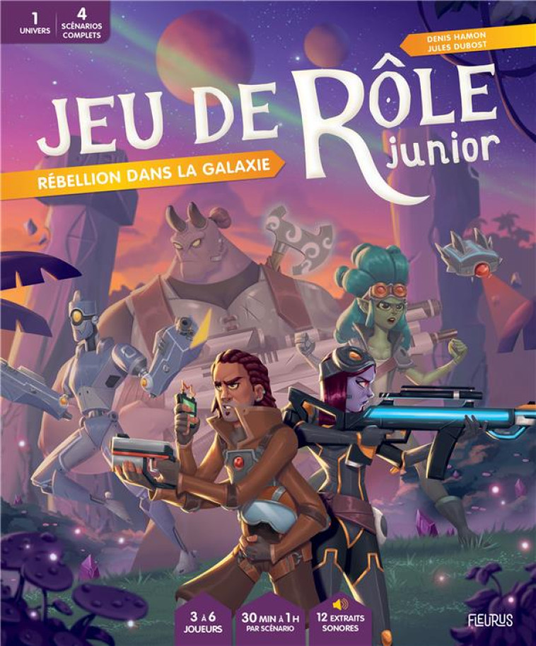 JEU DE ROLE JUNIOR : REBELLION DANS LA GALAXIE - XXX - FLEURUS