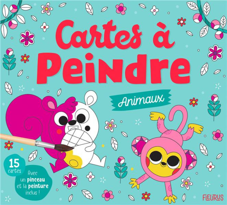 CARTES A PEINDRE - ANIMAUX - XXX - NC