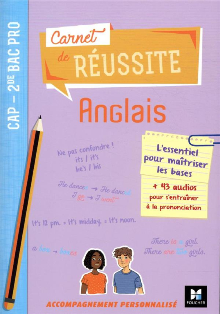 CARNET DE REUSSITE - ANGLAIS - CAP 2DE BAC PRO  - ED. 2021 - LIVRE ELEVE - LEONORI/RITTER - FOUCHER