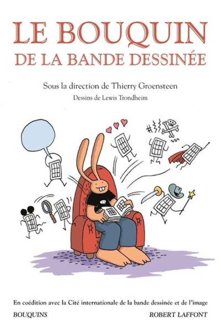 LE BOUQUIN DE LA BANDE DESSINEE - COLLECTIF/TRONDHEIM - ROBERT LAFFONT