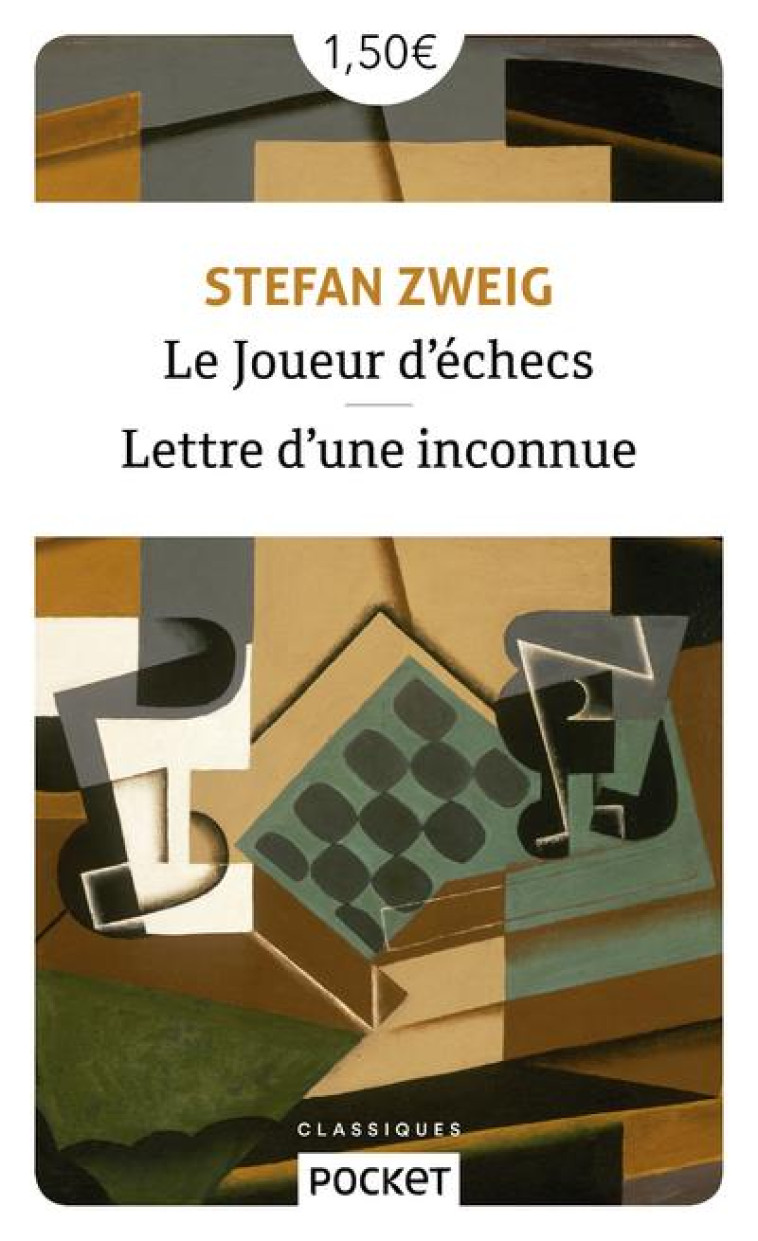 LE JOUEUR D-ECHECS SUIVI DE LETTRE D-UNE INCONNUE - ZWEIG STEFAN - POCKET