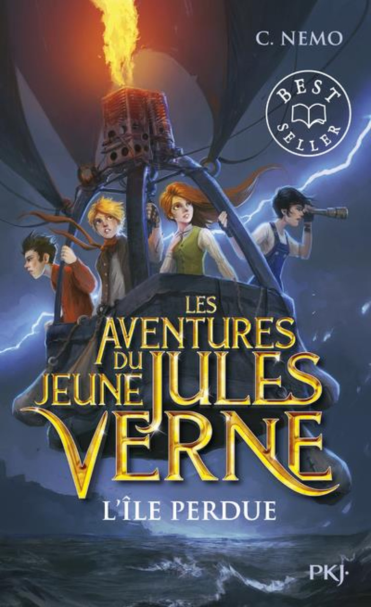 LES AVENTURES DU JEUNE JULES VERNE - TOME 1 L-ILE PERDUE - VOL01 - GARCIA/CHAUDRET - POCKET